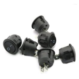 PREKIDAČ UGR. OKRUGLI CRNI